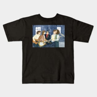 The Travelling Wilburys recording session Kids T-Shirt